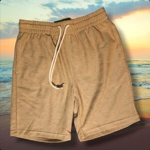 Brand new with tags! No Boundaries Men’s Baja Knit Shorts Medium 32-34 Tan